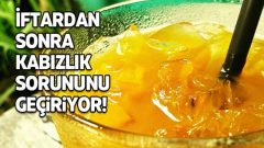 İftardan sonra kabızlık sorununu geçiriyor