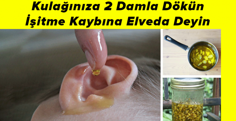 Kulağınıza 2 damla dökün ve işitme kaybına elveda diyin