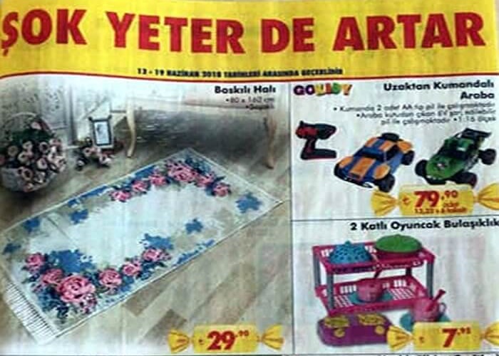 ŞOK 13 HAZİRAN 2018 AKTÜEL ÜRÜNLER KATALOĞU