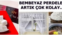 Tül Perdenizi Yıkarken Şeker Eklemeyi Denediniz mi?