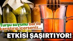 Turşu Suyunu Bal İle Karıştırıp İçerseniz Bakın Neler Oluyor