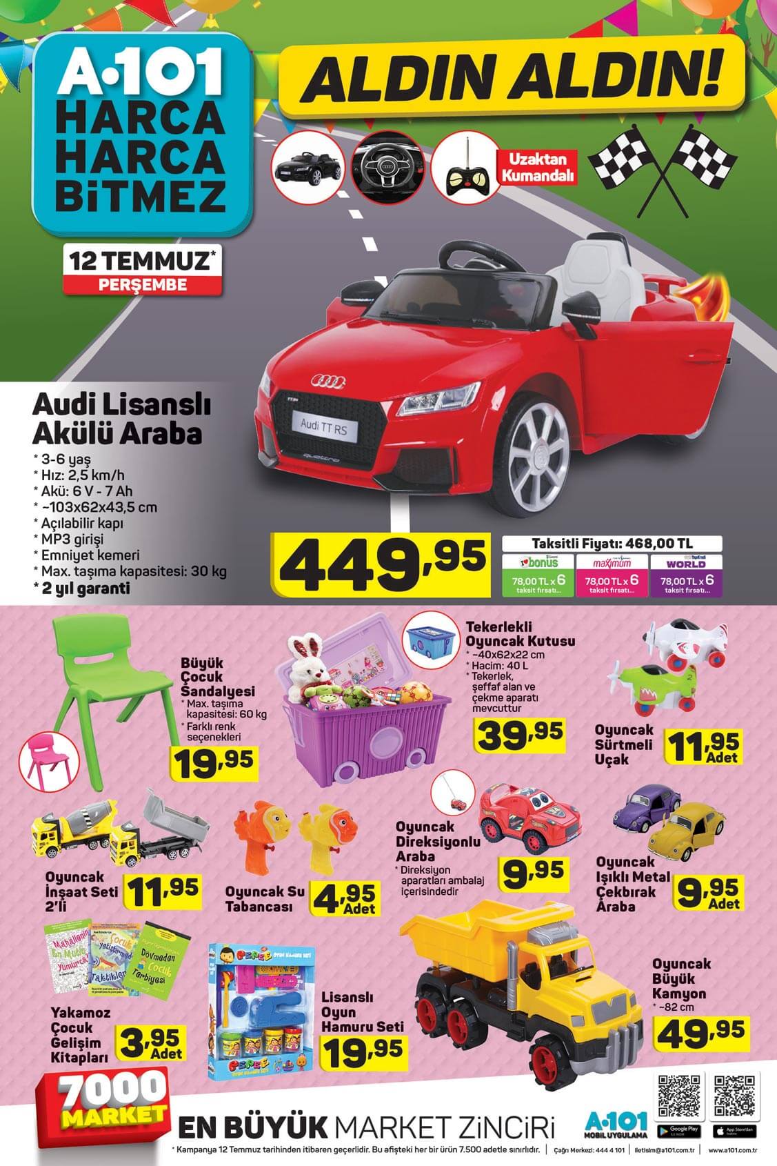 A101 12 Temmuz 2018 Aktüel Ürünler Kataloğu