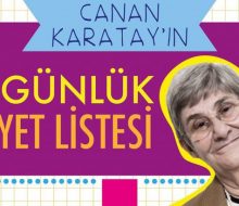 Canan Karatay Diyet Listesi 7 Günlük Örnek Diyet Listesi