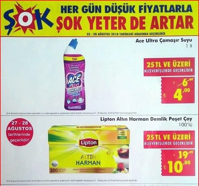 Şok 25 Ağustos 2018 Aktüel Ürünler Kataloğu