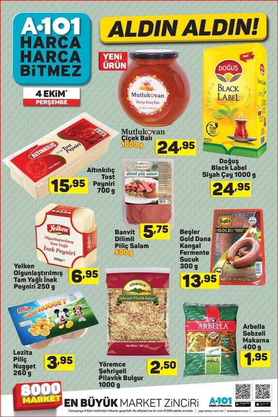 A101 Market 4 Ekim 2018 Aktüel Ürünler Kataloğu