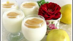 Ayva Soslu Muhallebi