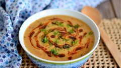 Sütlü Soğanlı Karnabahar Çorbası