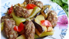Fırında Köfteli Yaz Türlüsü