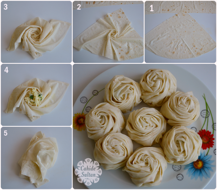 Gonca Gül Böreği Nefis Tarifler