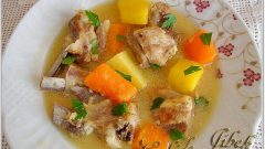 Terbiyeli Kemikli Et Haşlama