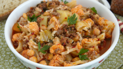 Nohutlu Karnabahar Yemeği