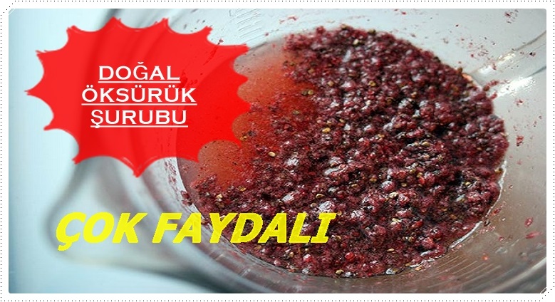 Sumak Suyu İle Doğal Öksürük Şurubunu Yapabilir Şifa Bulabilirsiniz