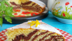 Tereyağlı Pamuk Gibi Zebra Kek