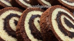 Çikolatalı Rulo Pasta