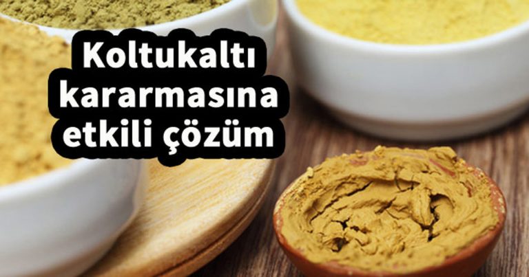 Koltukaltı Kararmasına Etkili Çözüm