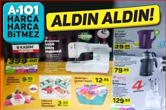 A101 8 Kasım 2018 Aktüel Ürünler Kataloğu