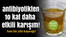 Antibiyotikten 10 Kat Daha Güçlü 3 Malzemeli Karışım!