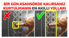 Asansörde Mahsur Kaldığınızda Kurtulmanın En Akıllı Yolu