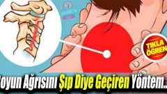 Boyun Ağrısına Bitkisel Çözüm