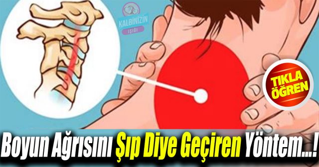 Boyun Ağrısına Bitkisel Çözüm