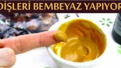 Ev Yapımı Tarif Dişleri Bembeyaz Yapıyor