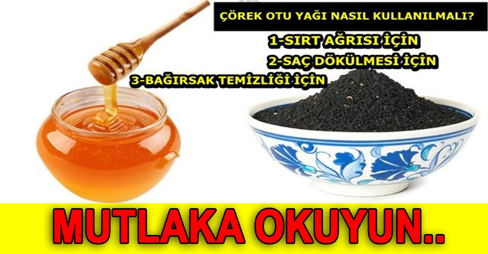 Doğal Kanser İlacı Çörek Otu Bal Karışımı..