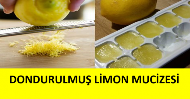 Dondurulmuş limon mucizesi! Faydalarını öğrenince çok şaşıracaksınız..