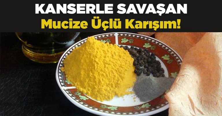 Kanserle Savaşan Mucize Üçlü Karışım