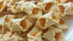 Kayısı Dolgulu Kurabiye