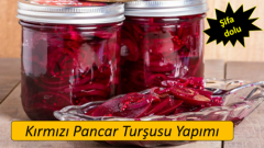 Şifa Dolu Kırımızı Pancar Turşusu Nasıl Yapılır? Faydaları Nelerdir?