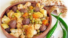 Fırında Köfteli Karnabahar