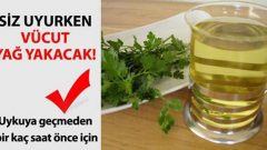 Gece boyunca yağları yakan kür