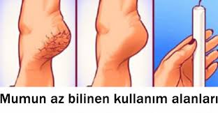 Mumun çok az bilinen kullanım alanları