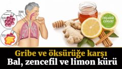 Gribe Ve Nezleye Karşı Bal, Zencefil Ve Limon Kürü