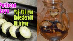 Yağ Yakmak ve Kolesterol Kontrolü için Patlıcan Suyu