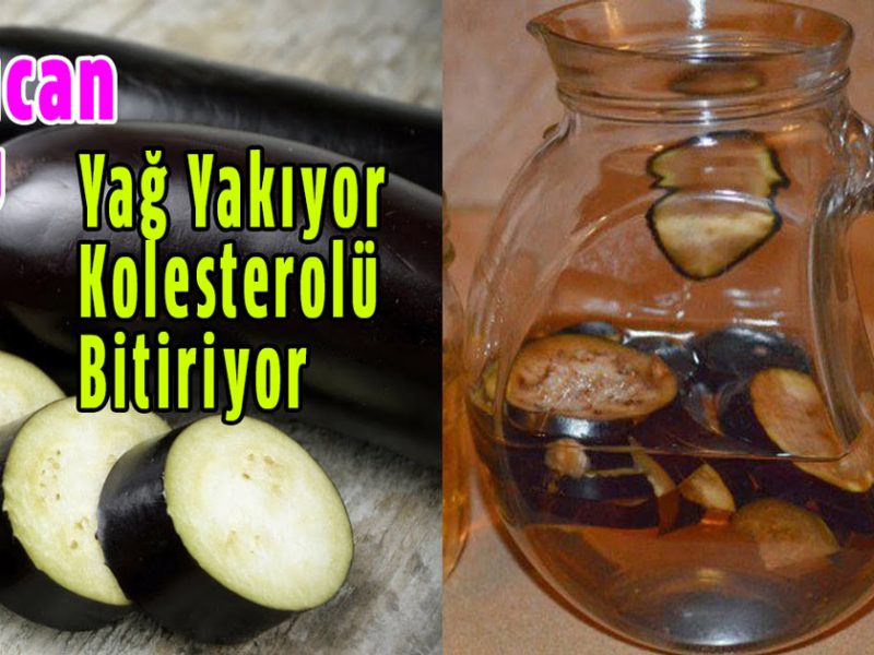 Yağ Yakmak ve Kolesterol Kontrolü için Patlıcan Suyu