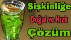 Şişkinlik için doğal çözüm