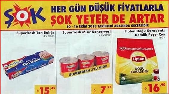 Şok 10 Ekim 2018 Aktüel Ürünler Kataloğu