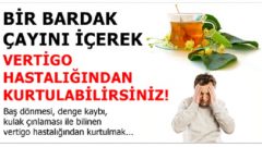 Vertigo Hastalığına Doğal Kür