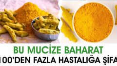 Zerdeçal 100’den Fazla Hastalığa İyi Geliyor!