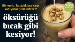 Öksürüğü Bıçak Gibi Kesen Doğal Formül!