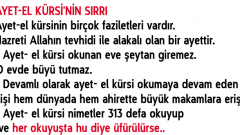 Ayetel Kürsi’nin Sırrı Mutlaka Okuyun