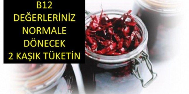 Günde 2 Kaşık Tüketin ,B12 Değeriniz Normale Dönsün