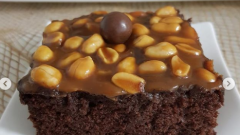 Fıstıklı Karamelli Pasta