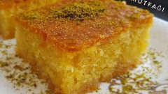 Hindistan Cevizli Şerbetli Tatlı