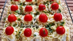 Fırında Kıymalı Rulo Lazanya