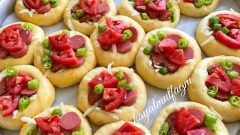 Pizza Tadında Poğaça