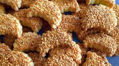 Bayatlamayan Tuzlu Susamlı Kurabiye