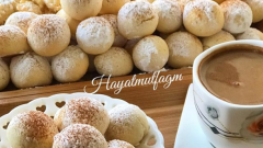 Nefis Tarçınlı Misket Kurabiye