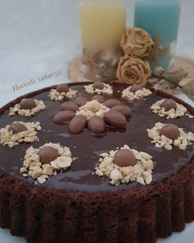 Kahveli Çikolatalı Tart Kek